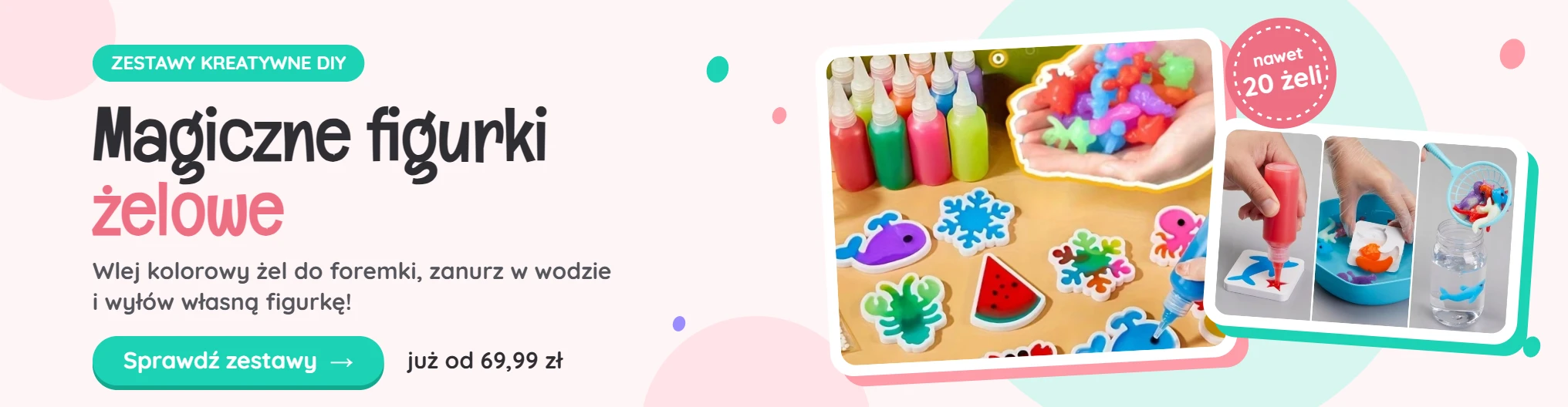 Baner - Figurki żelowe